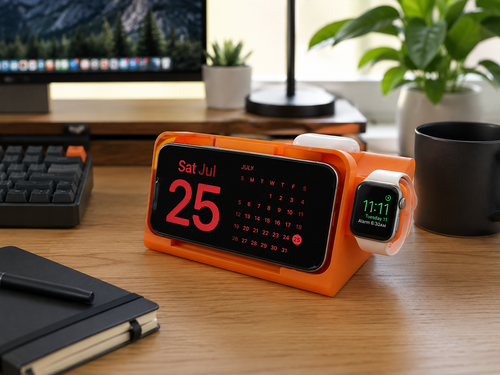 Premium 3D Printed Magsafe Charging Station